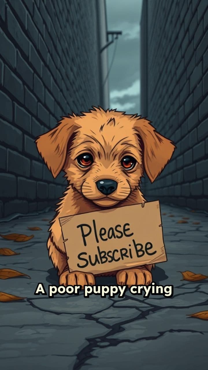 Puppy Pleads for Help