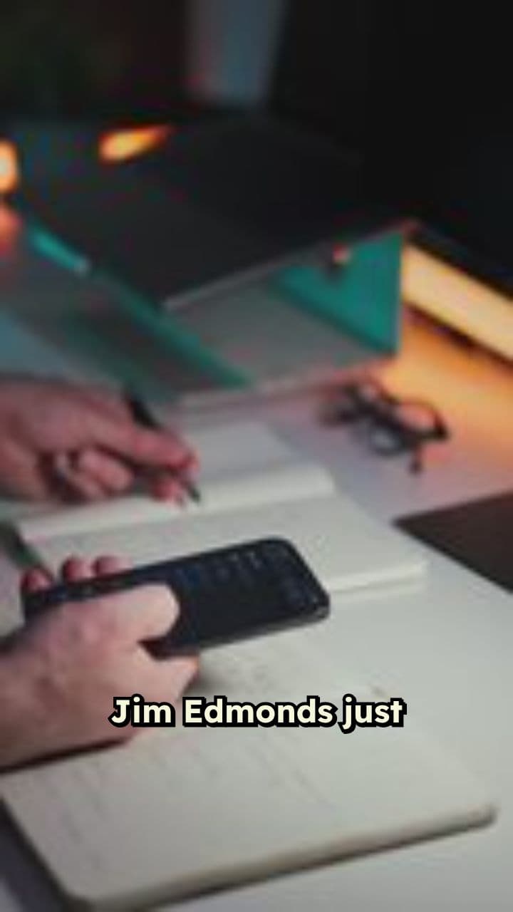 Jim Edmonds Celebrates Amid Custody Battle