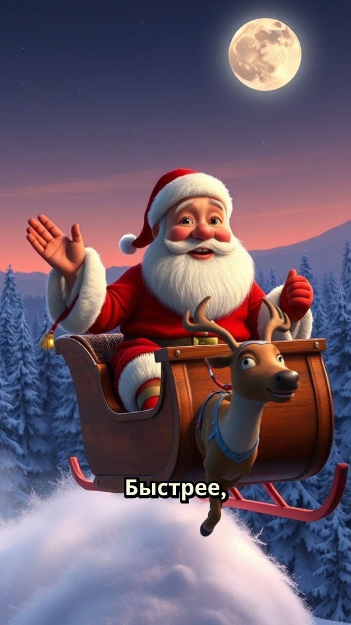 Зимнее приключение Деда Мороза