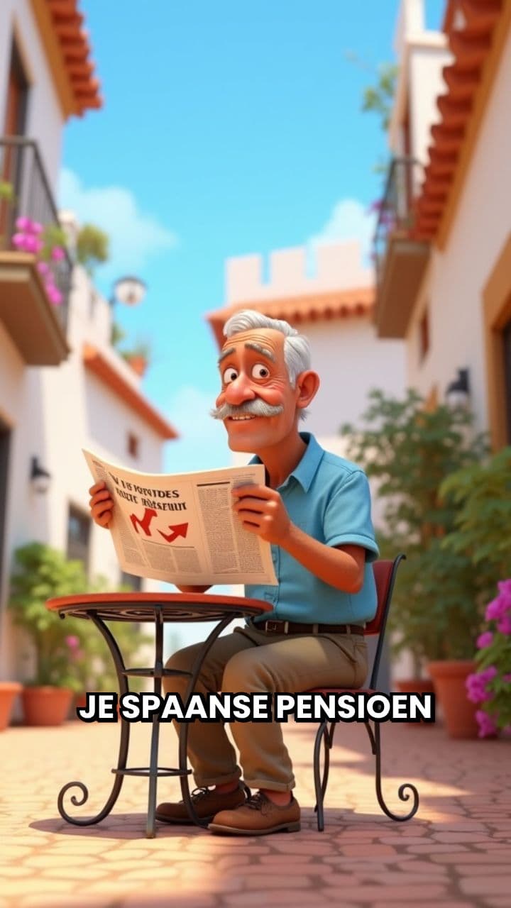 Pensioenstijging in Spanje in 2026