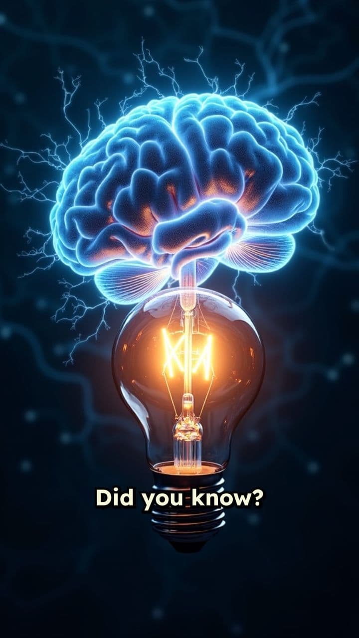 Brain Power: Enough to Light a Bulb