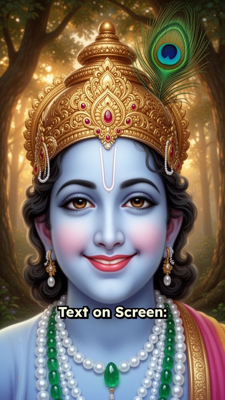 कृष्ण पर भरोसा, चिंता से मुक्ति