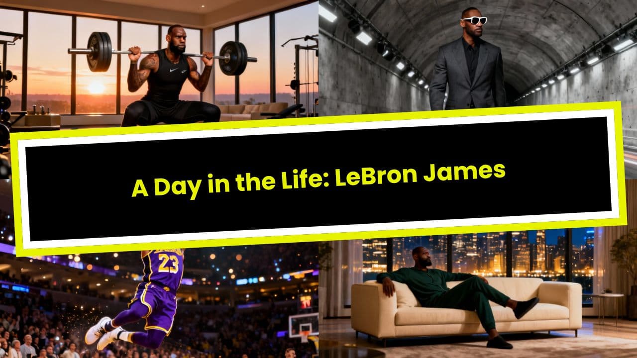 A Day in the Life: LeBron James