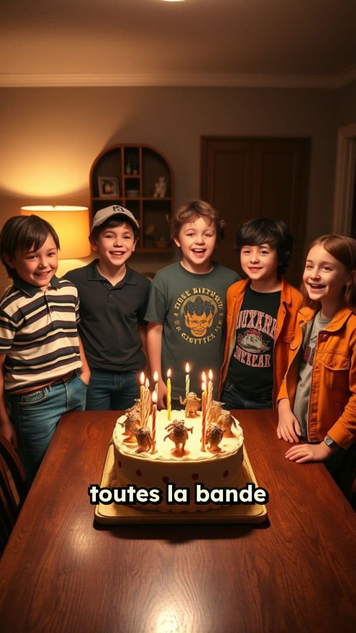 Anniversaire de Roxane à Stranger Things