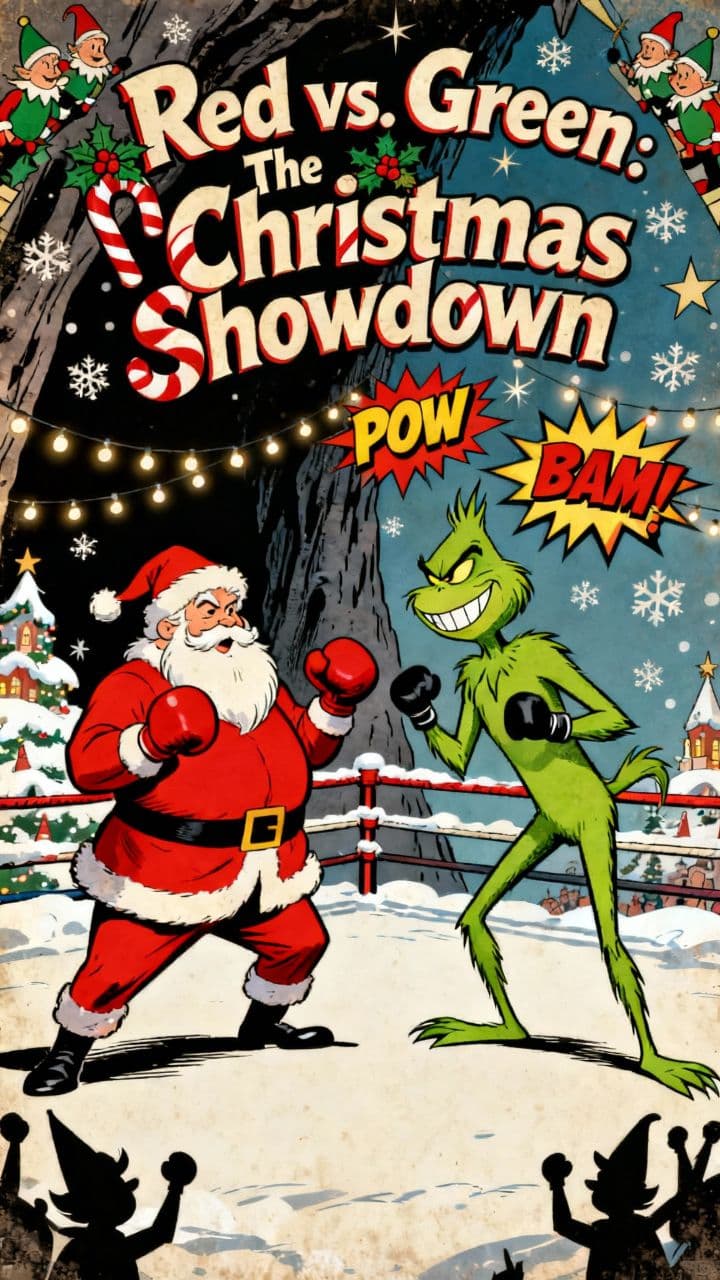 Red vs. Green: The Christmas Showdown