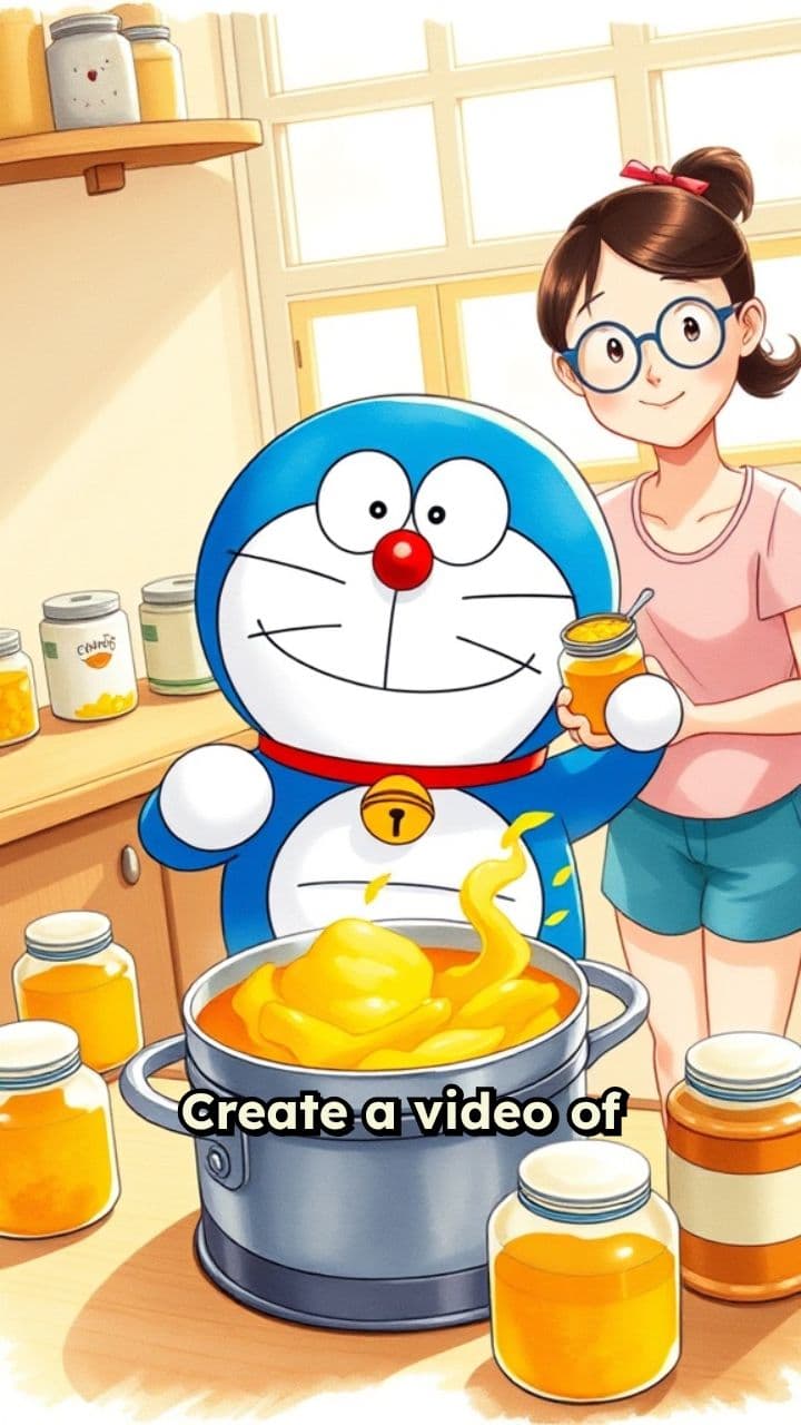 Doraemon Cooks Delicious Indian Recipe