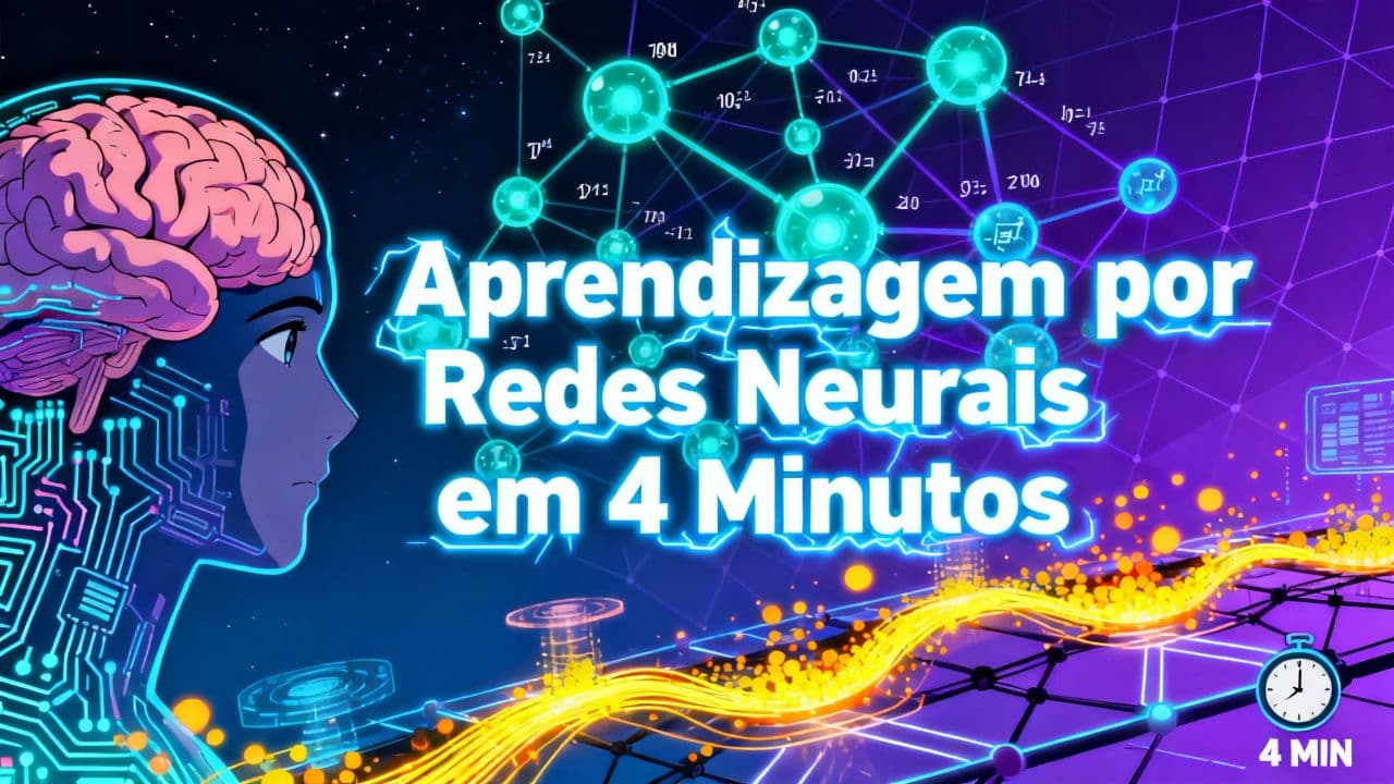 Aprendizagem por Redes Neurais em 4 Minutos
