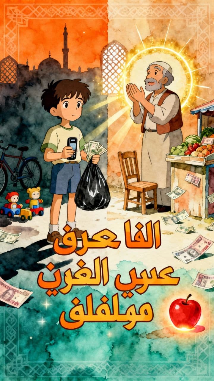 شنطة عم رمضان ودرس الأمانة