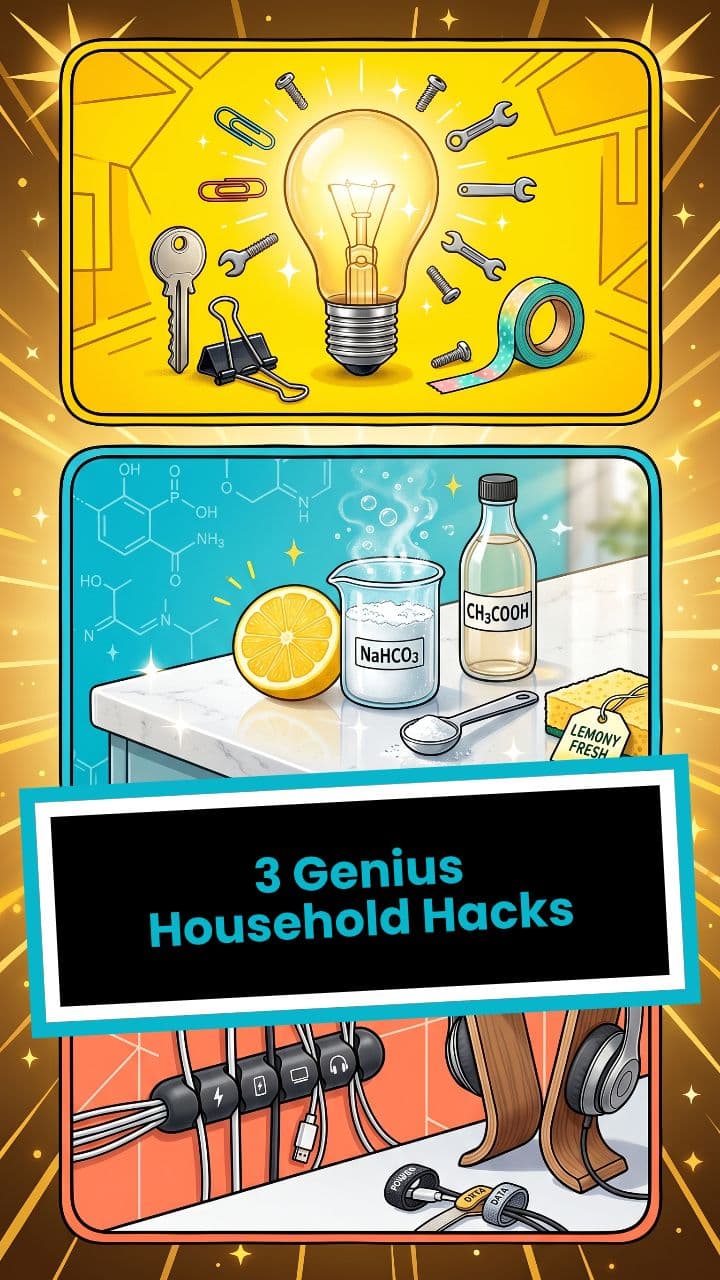 3 Genius Household Hacks