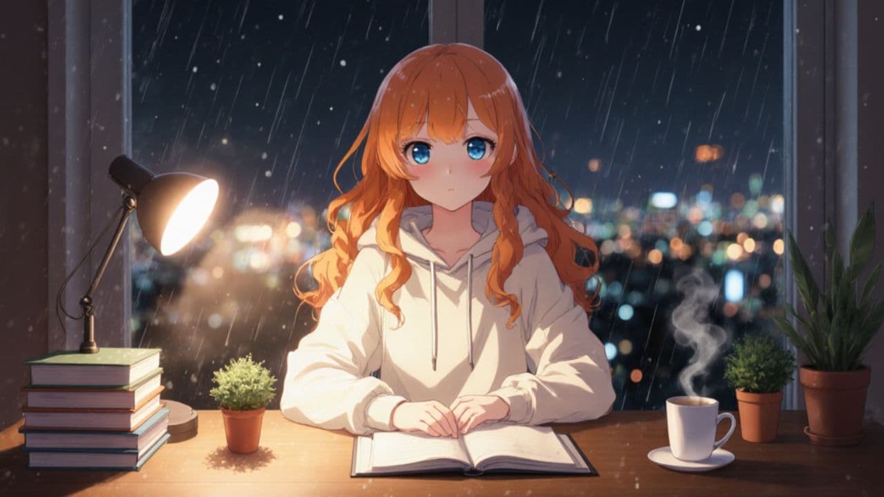 Cozy LoFi Study Night
