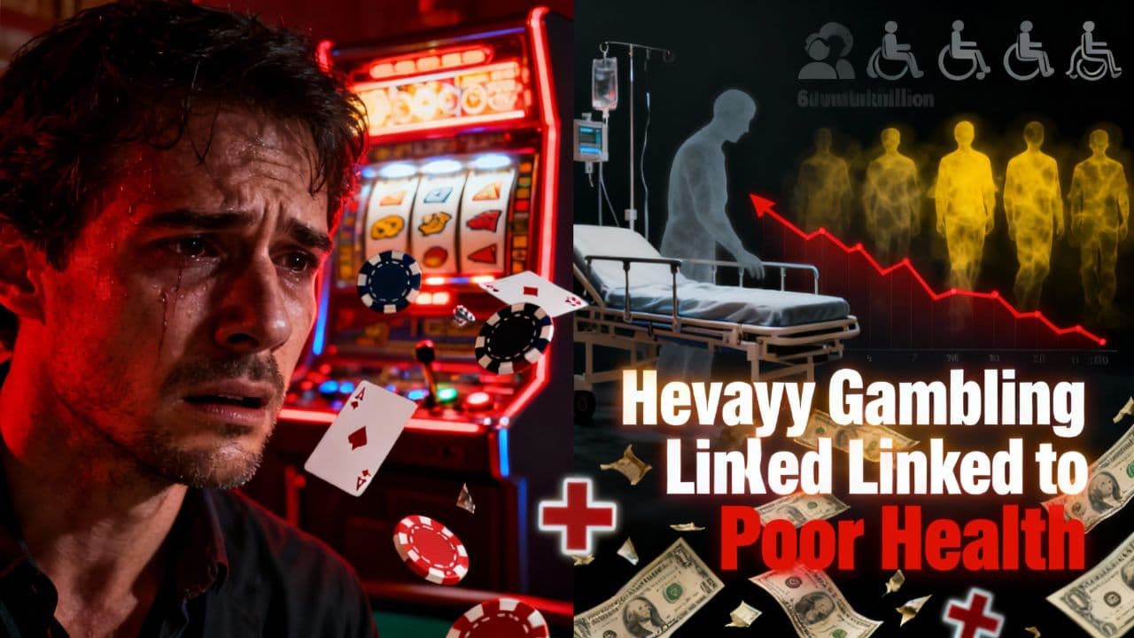 Heavy Gambling Linked to Poor Health