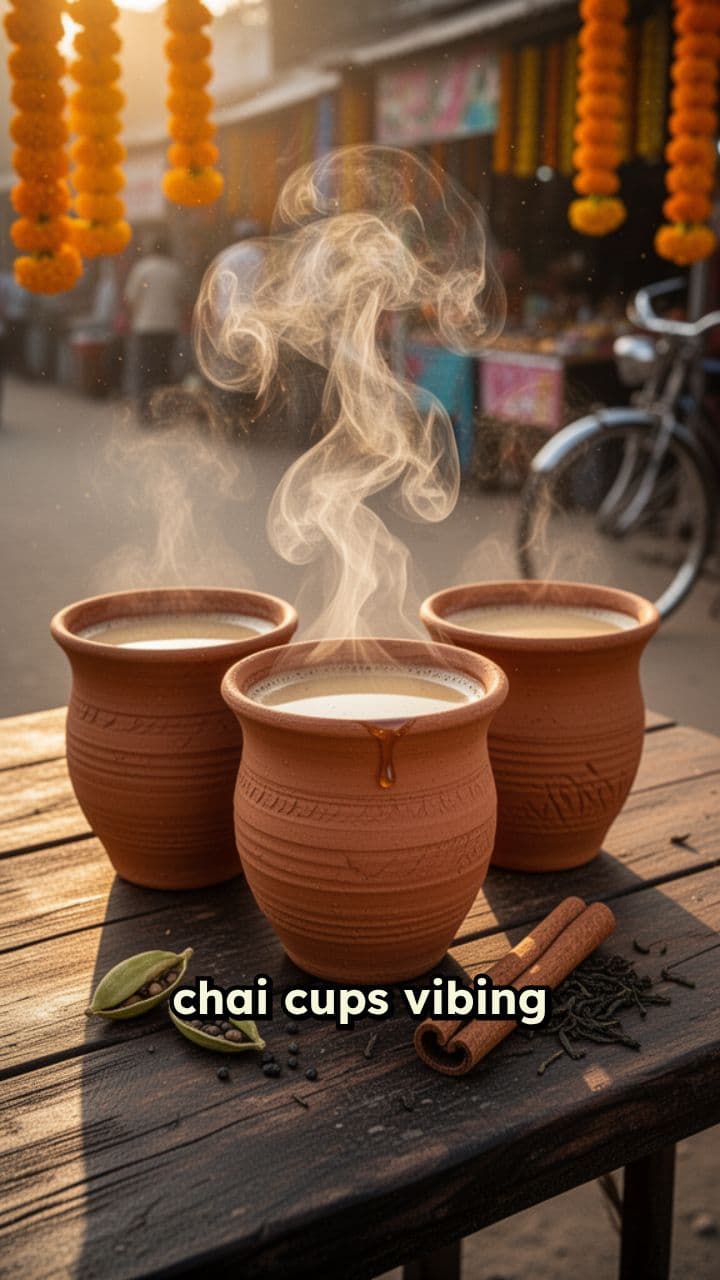 Chai Cups Vibing Together