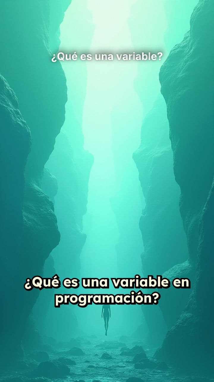 ¿Qué es una variable?