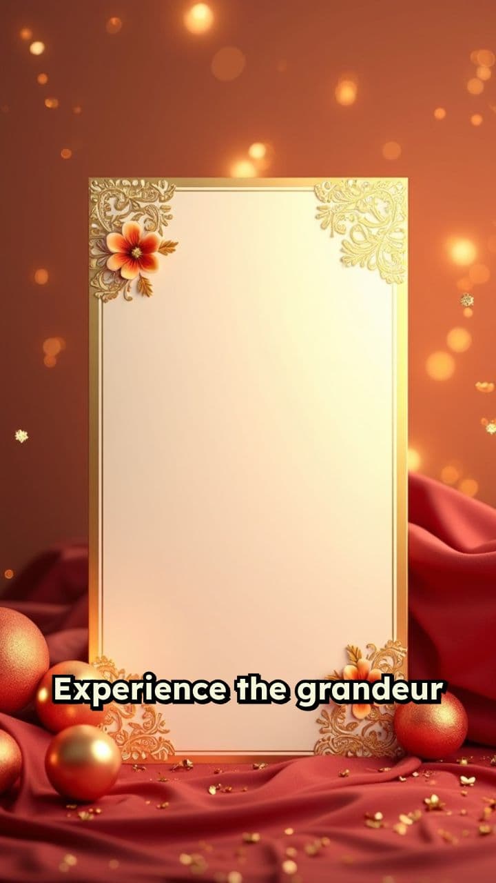 Royal Indian Wedding Invitation