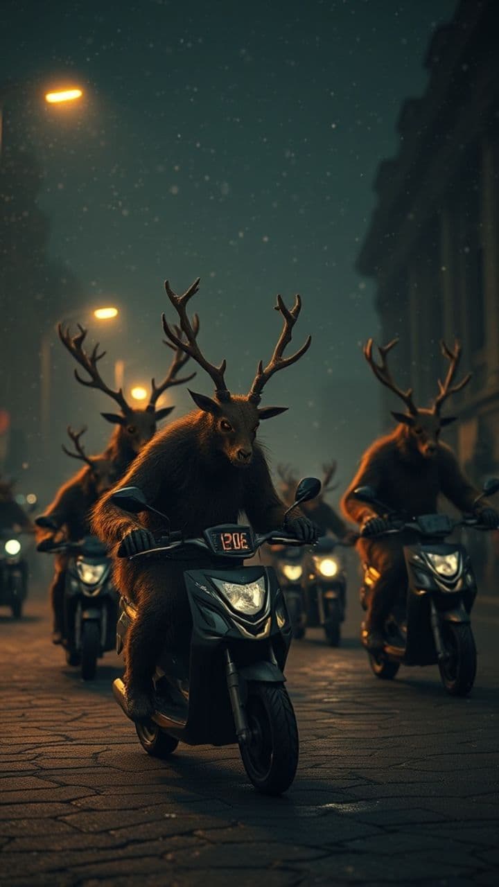 Black Snow Christmas