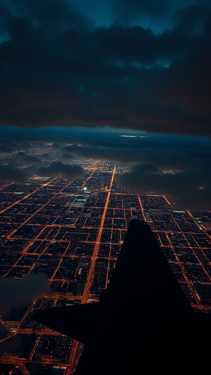 Ночная тьма и подвиг пилота