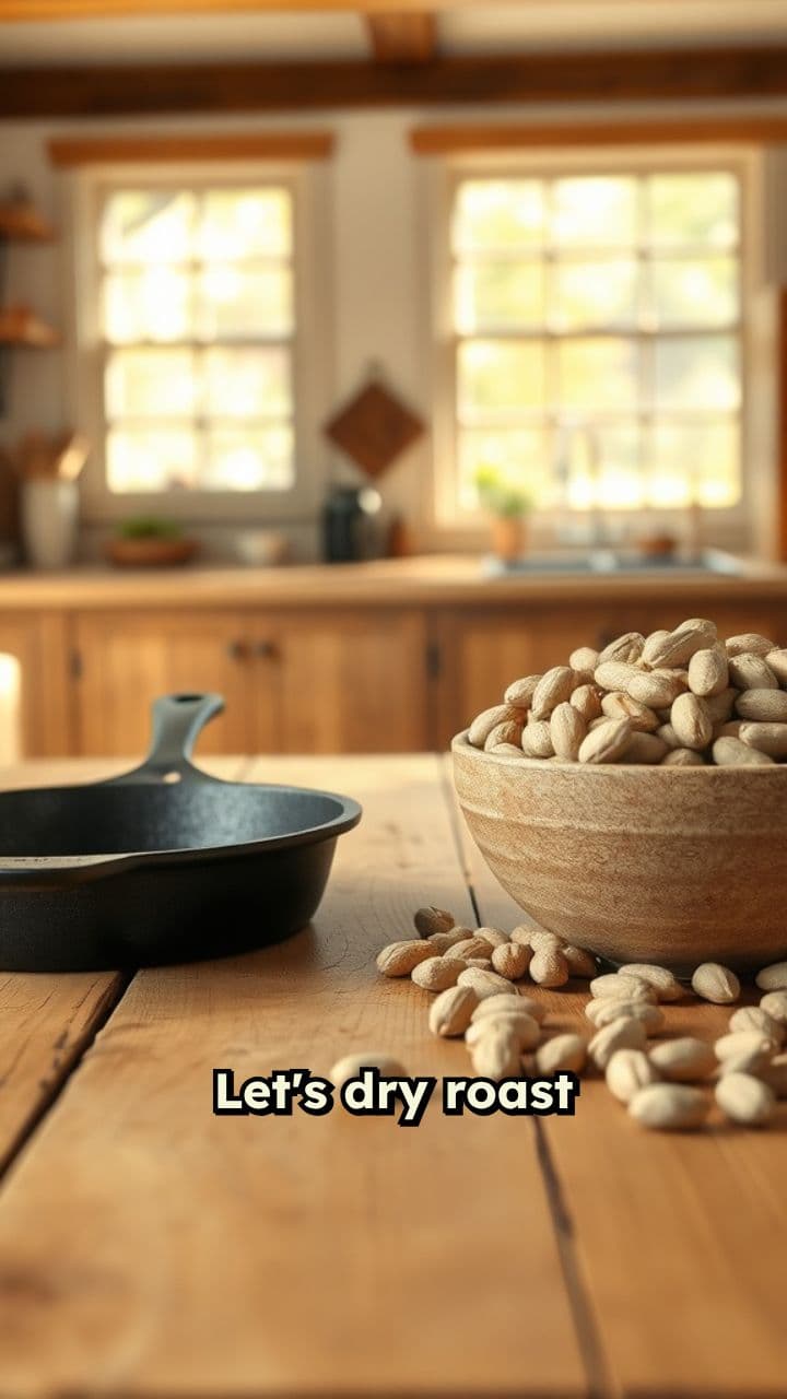 Dry Roasting Peanuts