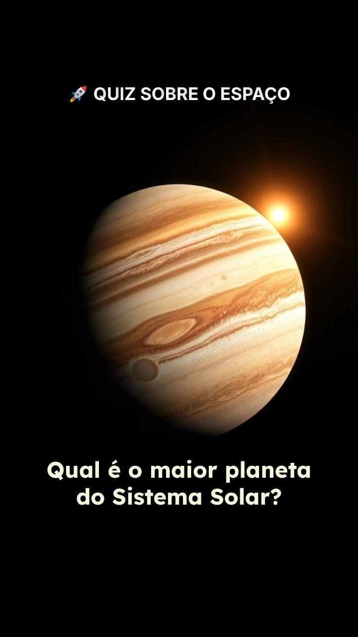 🚀 QUIZ SOBRE O ESPAÇO