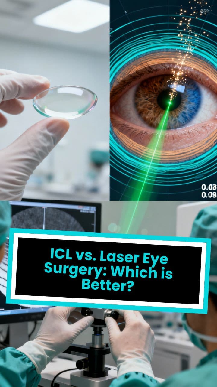 ICL vs. Laser Eye Surgery: Which is Better?