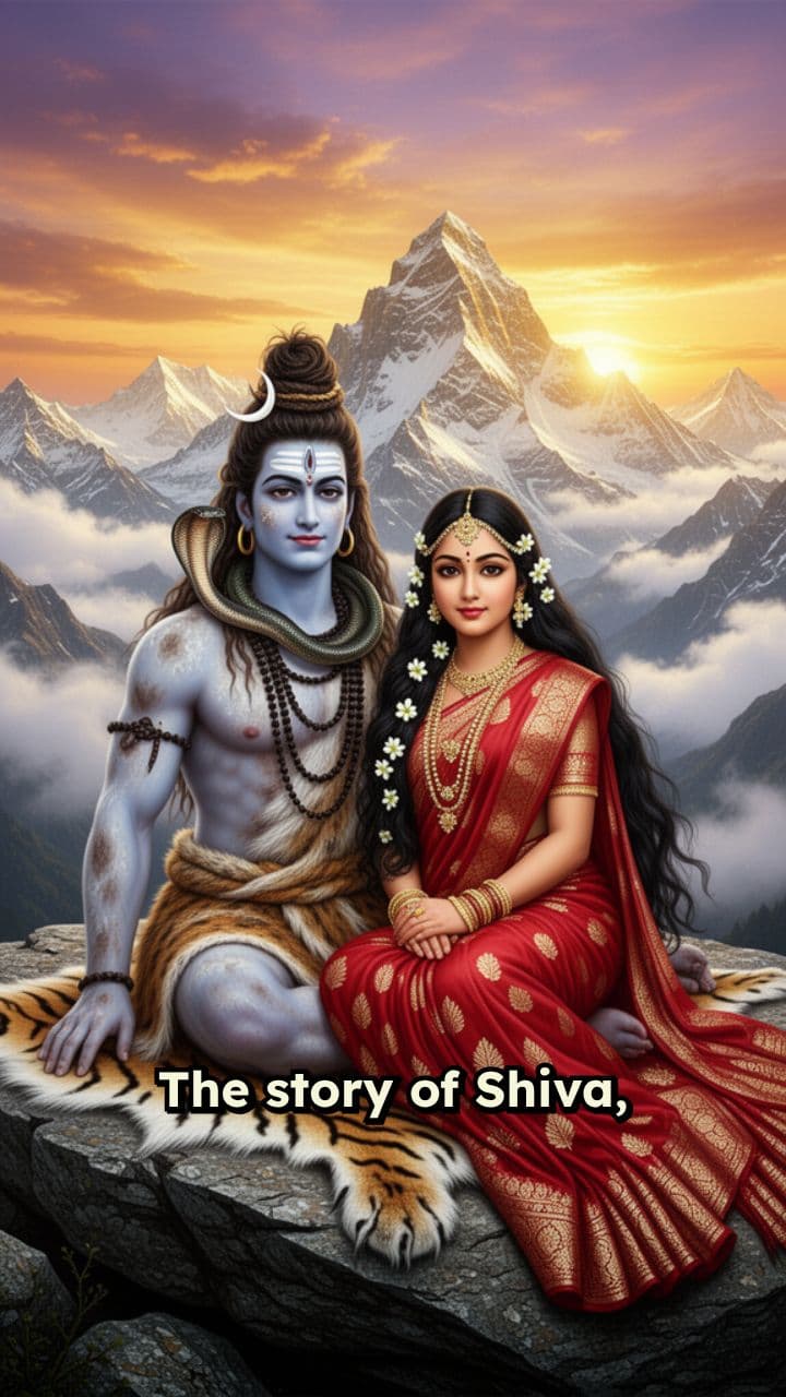Shiva, Sati, and Parvati’s Eternal Union
