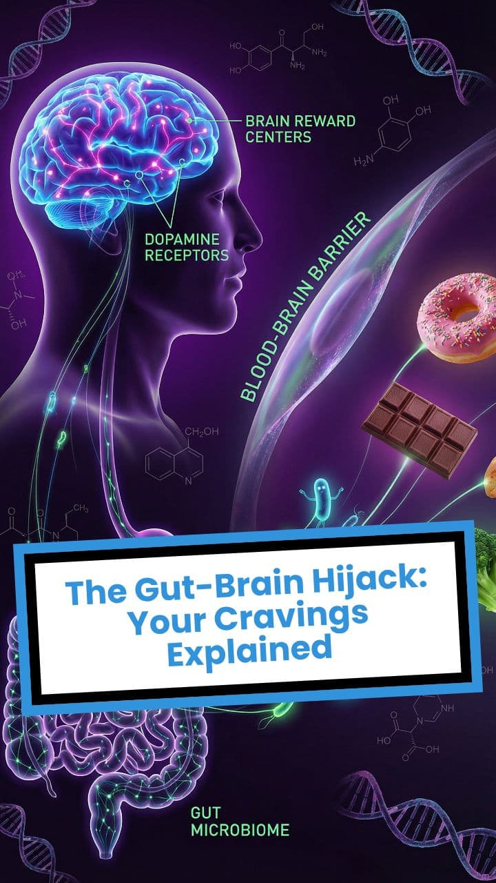 The Gut-Brain Hijack: Your Cravings Explained
