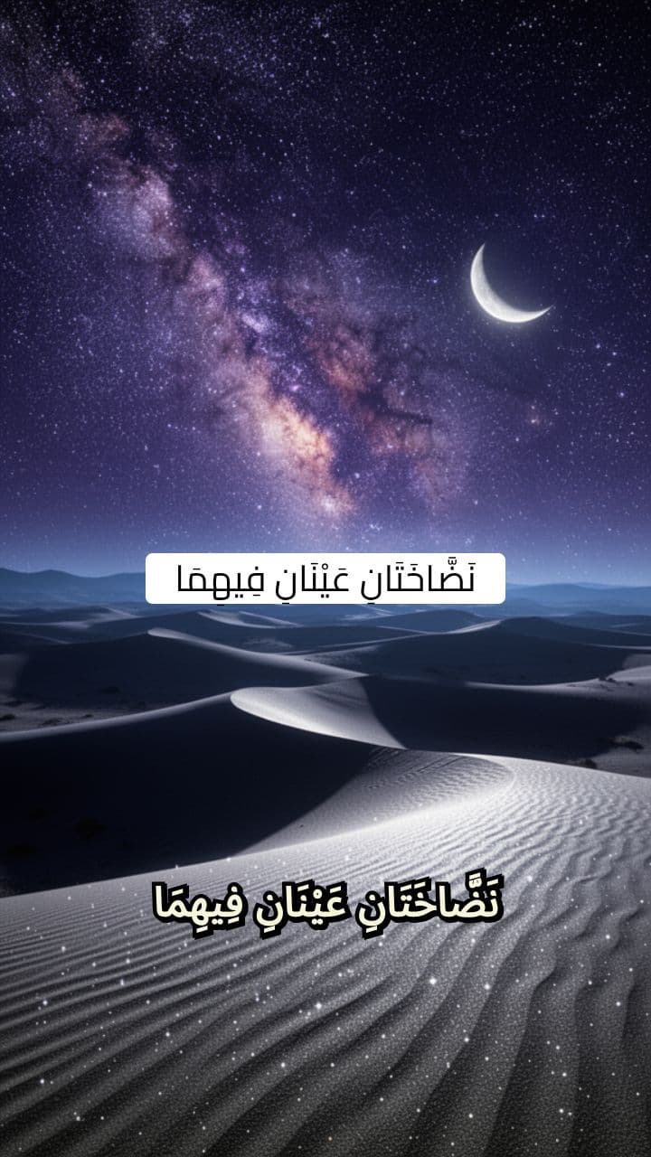 Surah Ar-Rahman Verses 66-70 Recitation