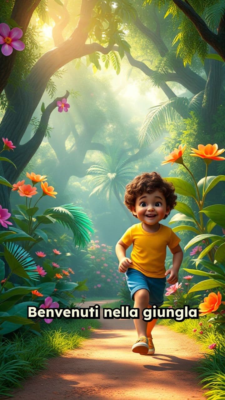 Avventura nella Giungla Cartoon 3D