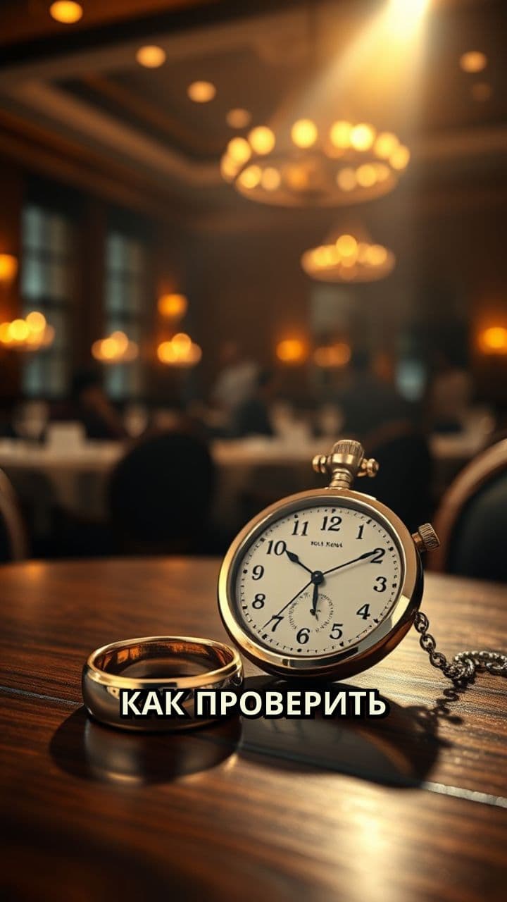 Проверка мужа за минуту