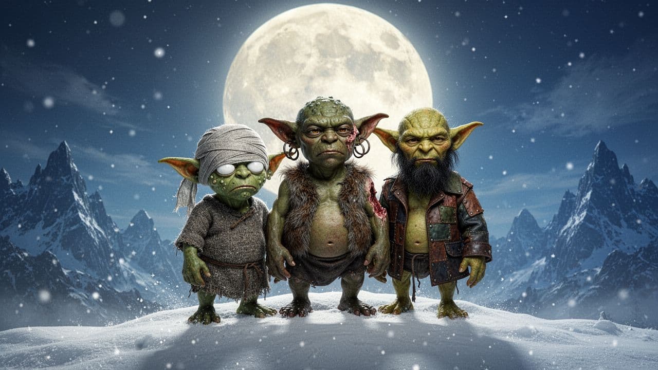 Trois gobelins et la farine d'espoir