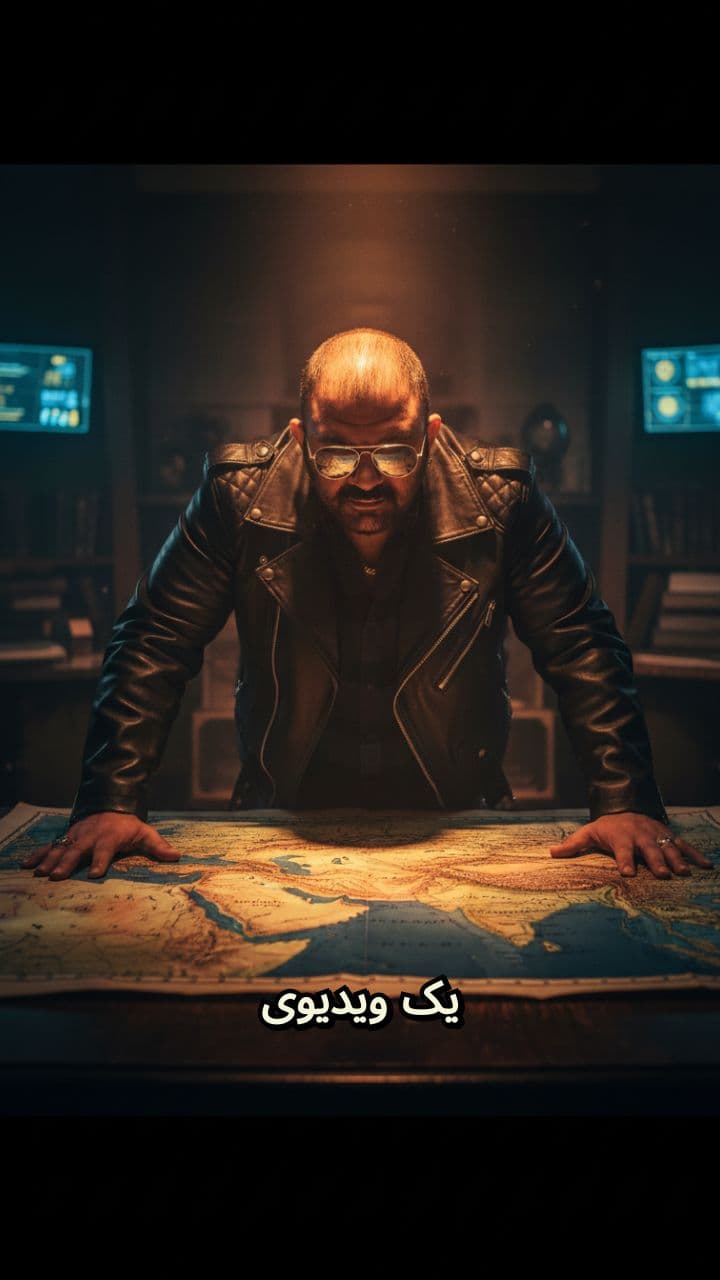 ویدیوی ۵ ثانیه‌ای خلیج فارس روی نقشه