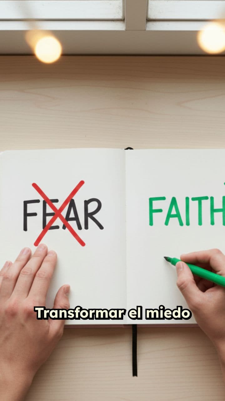 Transforma el miedo en confianza
