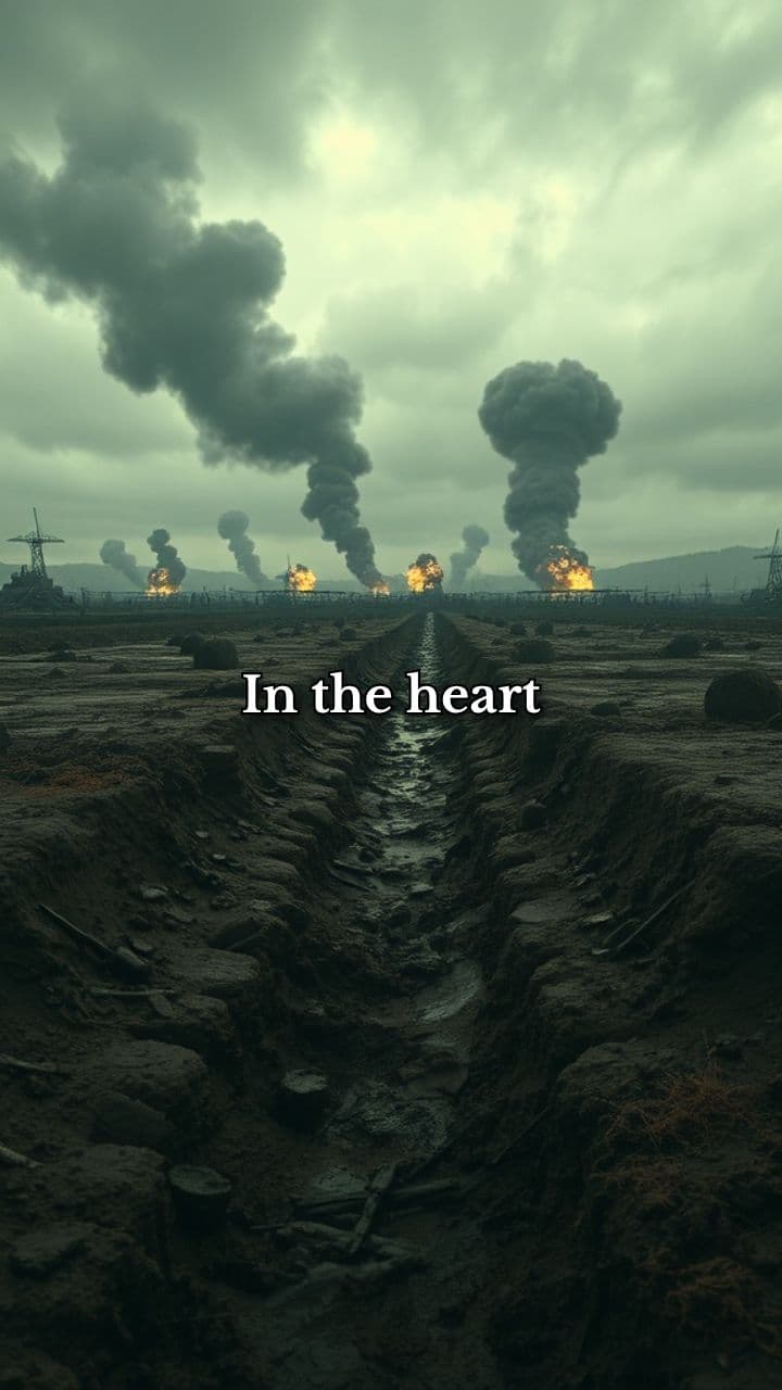 WWI Trench: Chaos and Resilience