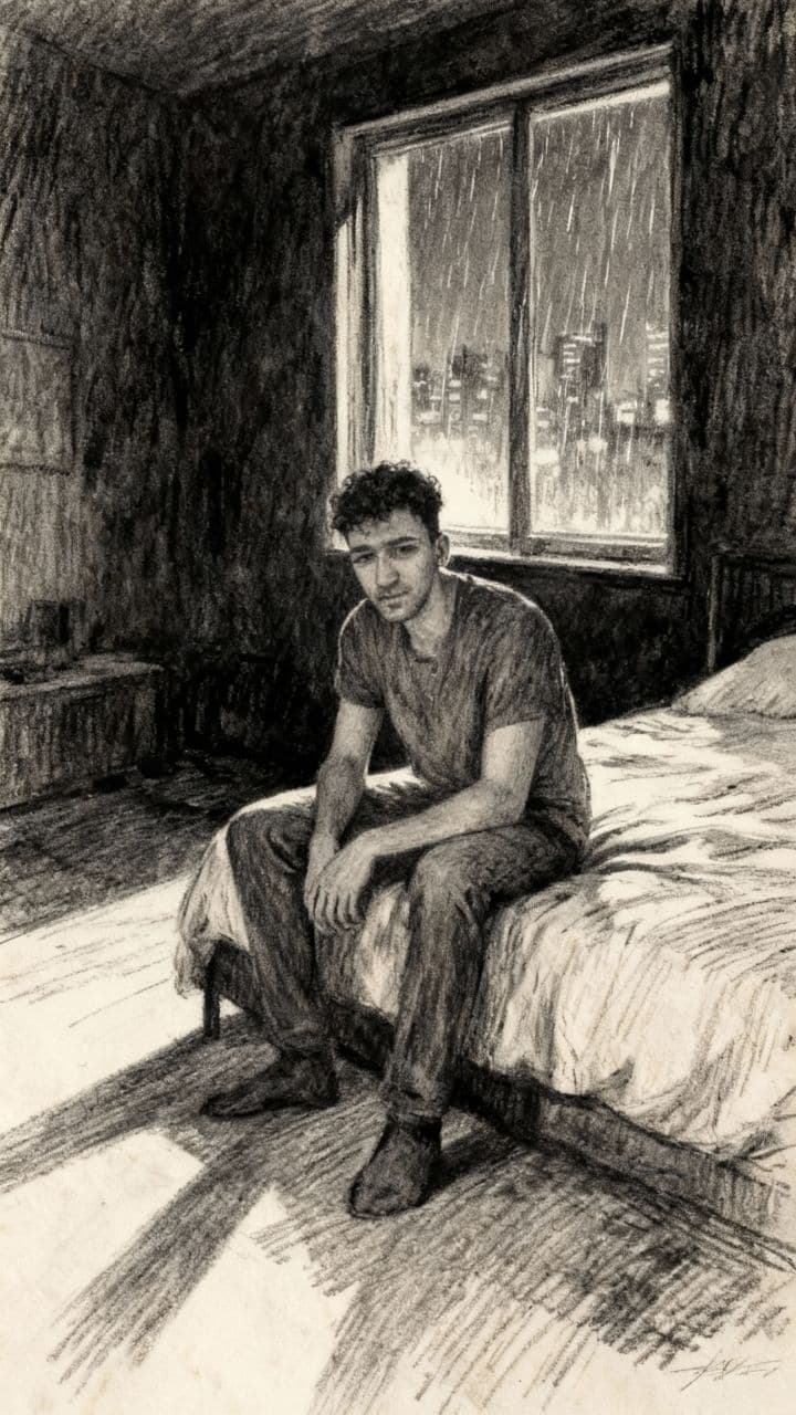 Drowning in Rain and Regret