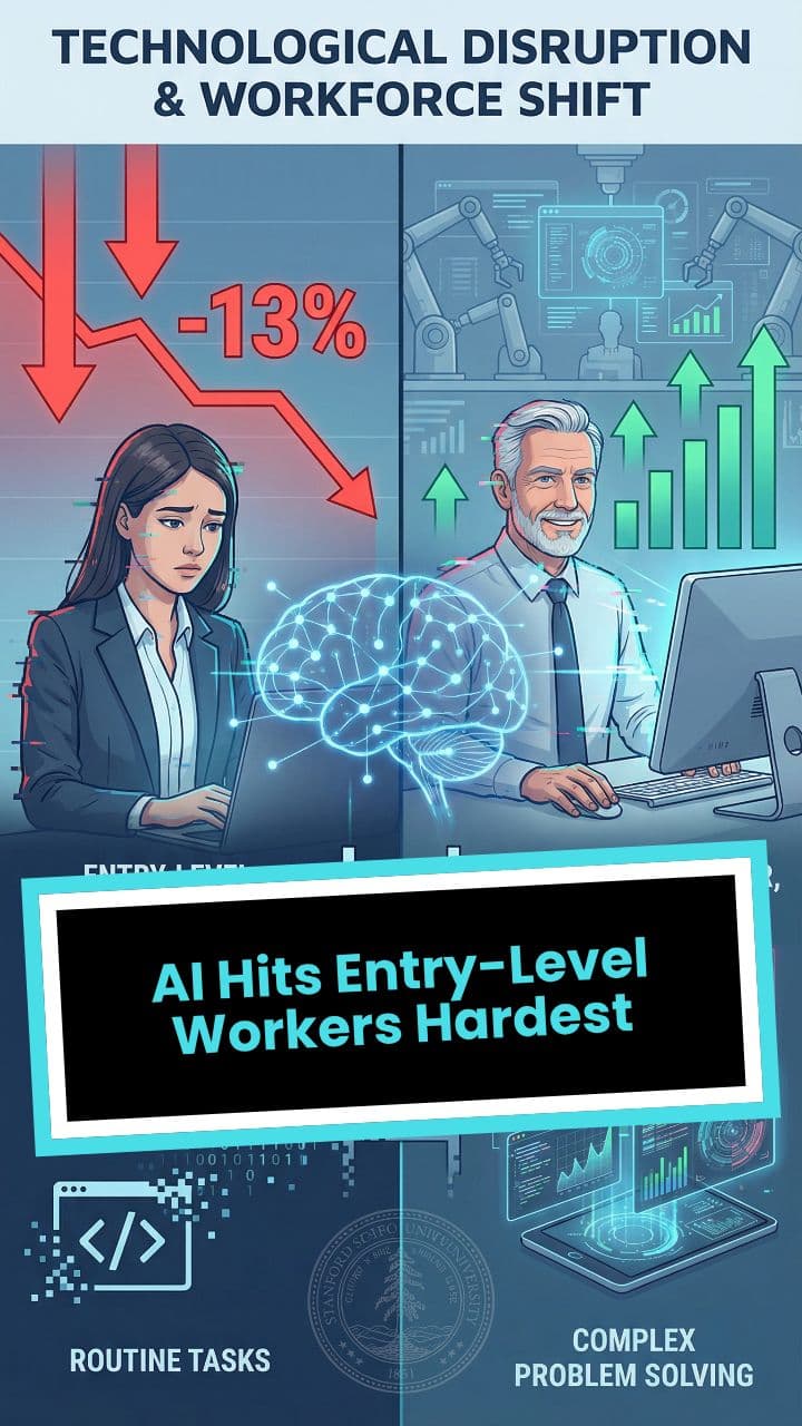 AI Hits Entry-Level Workers Hardest