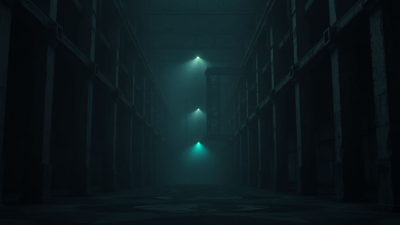 In der Dunkelheit ein Licht