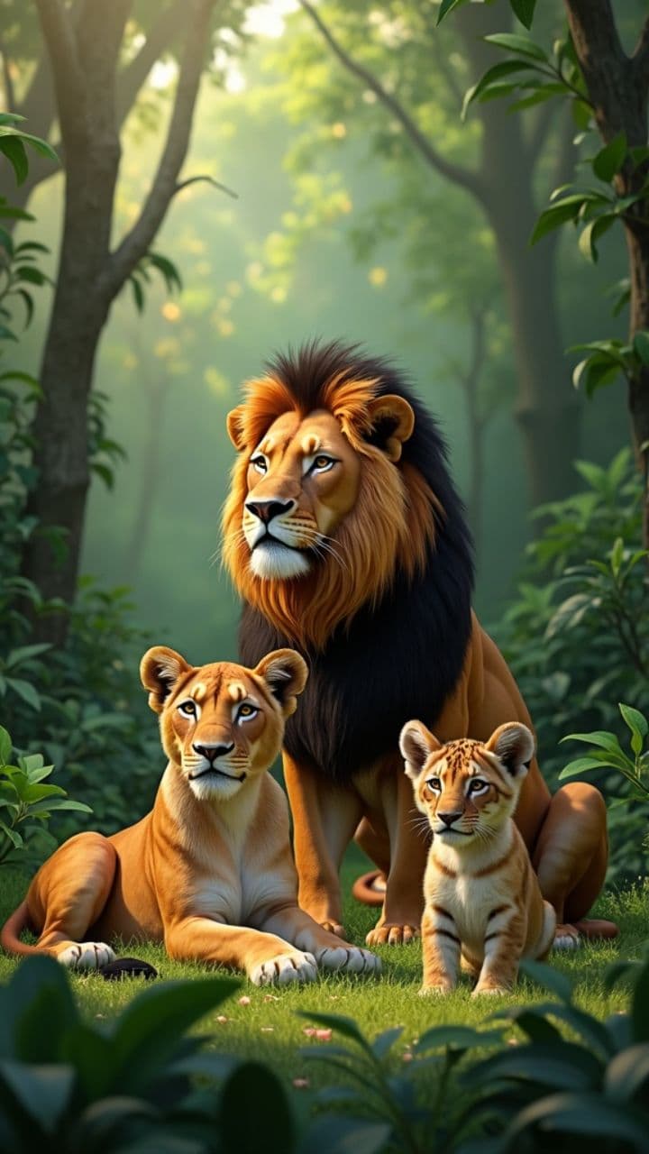 Jungle Groove: Lion Family Dance Off