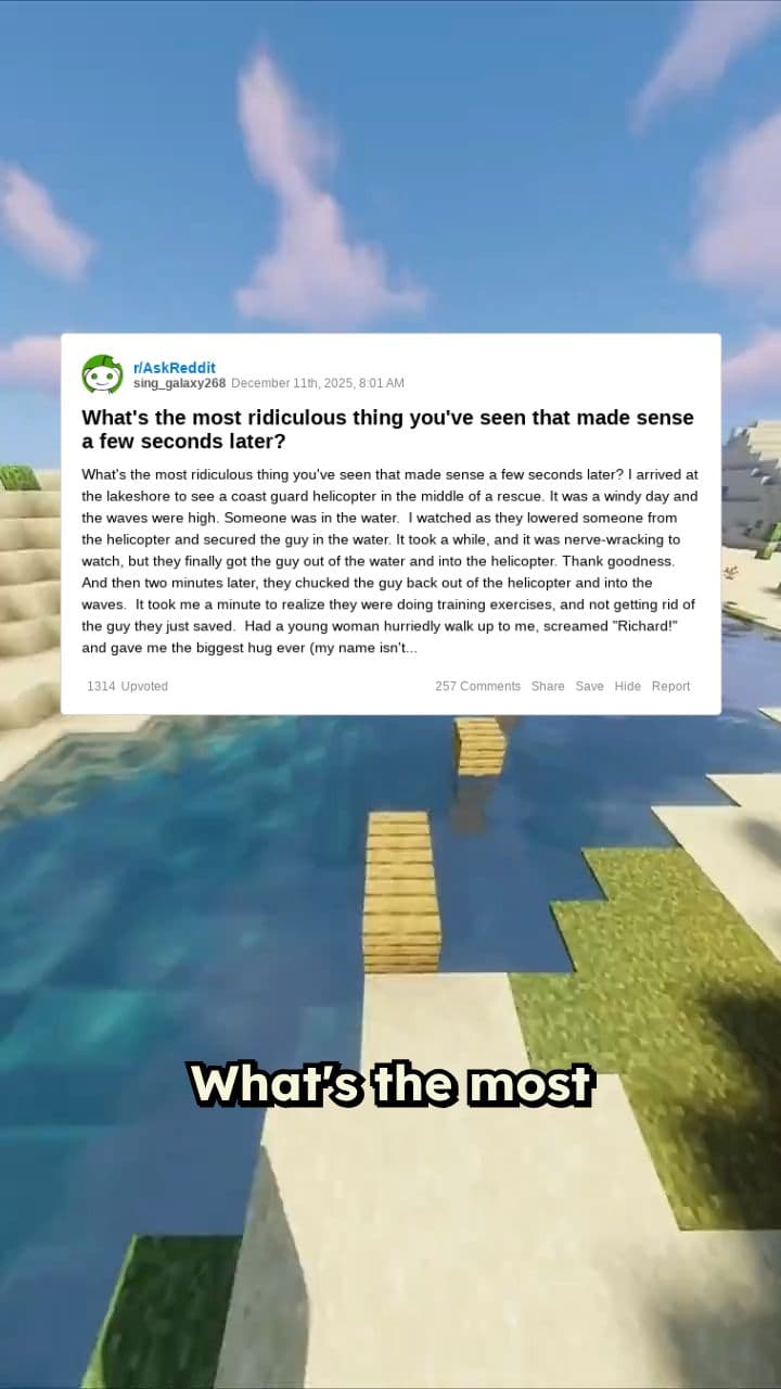 Unexpected Moments That Made Sense