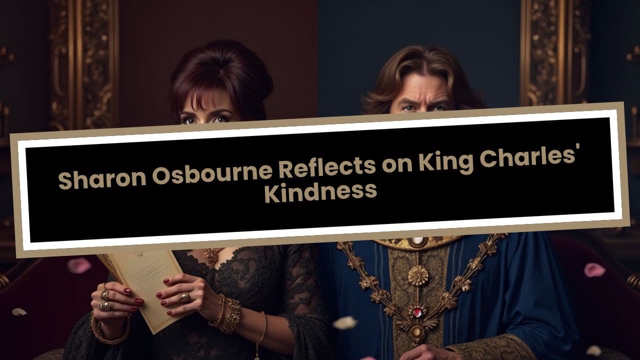 Sharon Osbourne Reflects on King Charles' Kindness