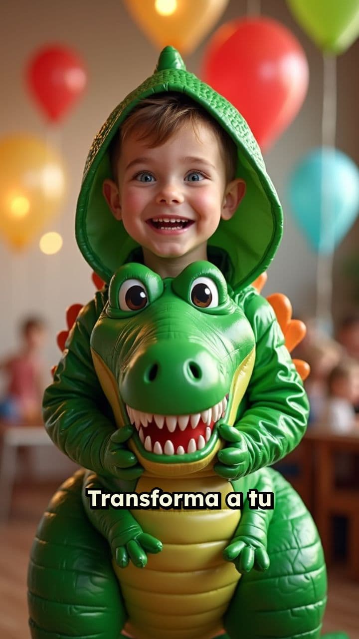 Disfraz de alien niño