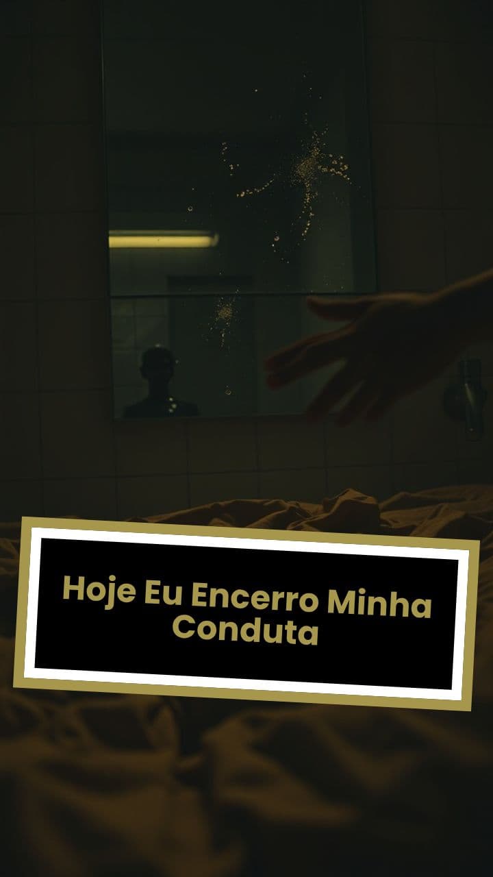 Hoje Eu Encerro Minha Conduta