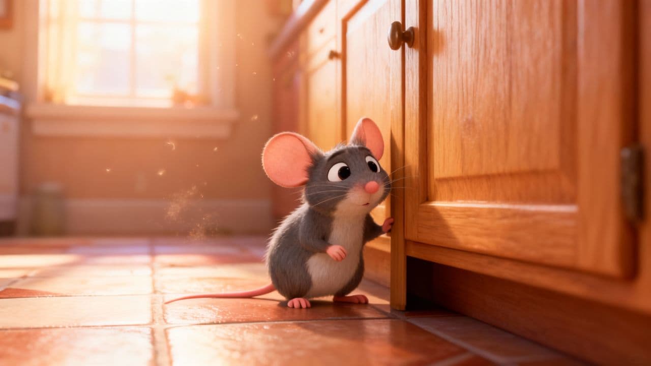 Hide and Seek with Mouse and Cat