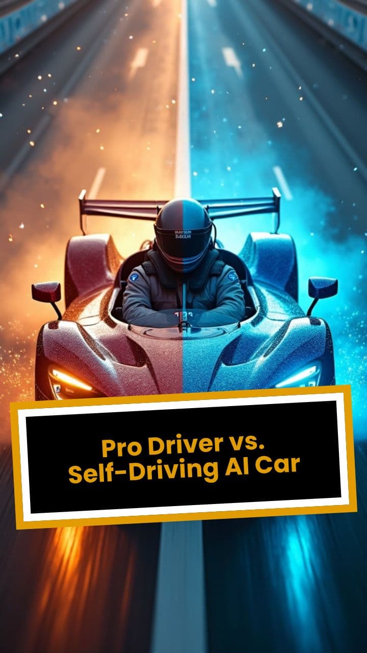 Pro Driver vs. Self-Driving AI Car