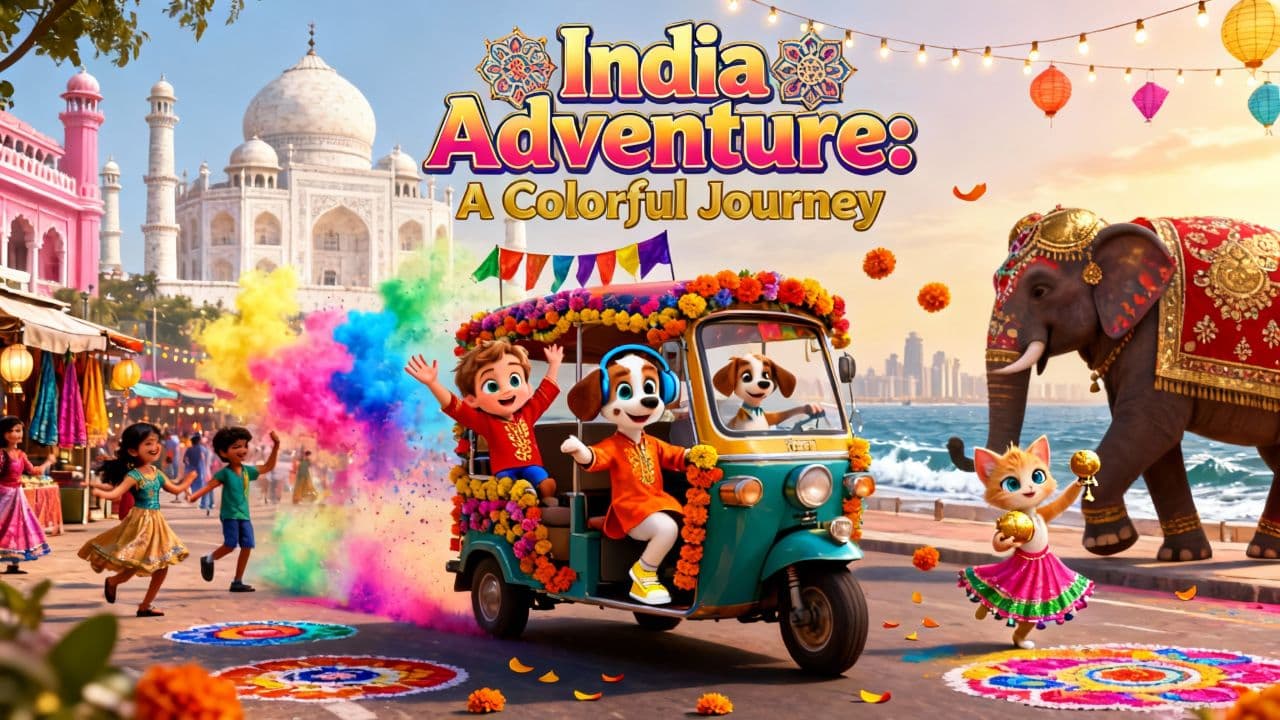 India Adventure: A Colorful Journey