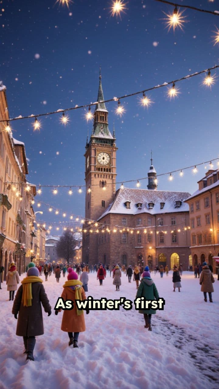 Winter Romance in Prague