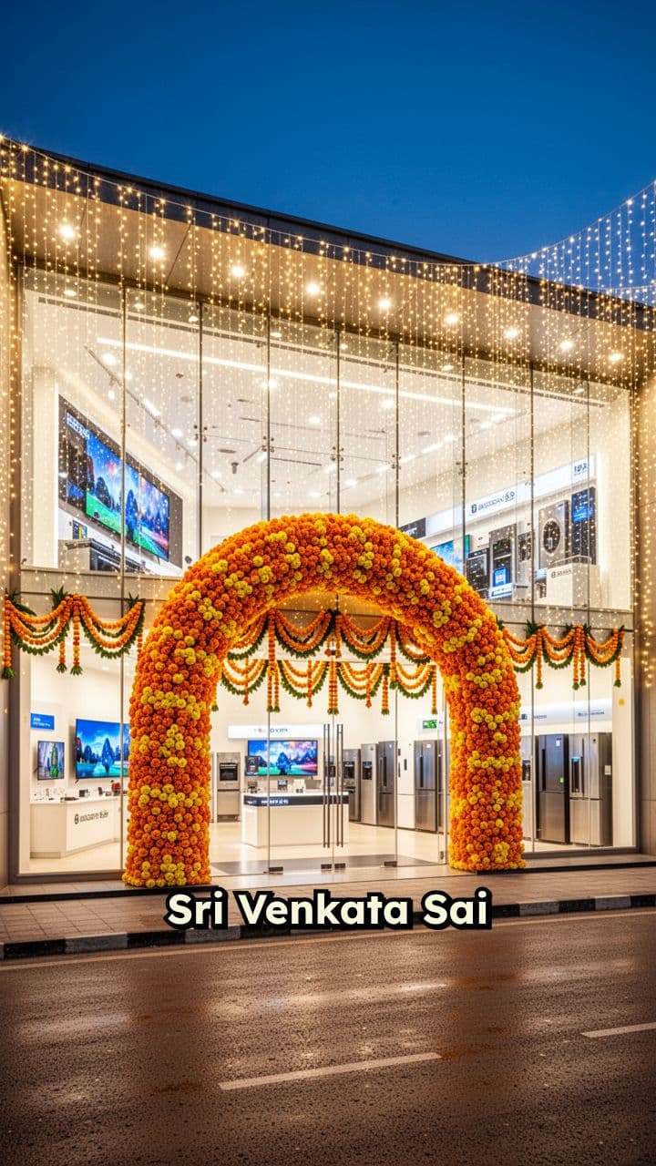 ₹99 Lucky Draw Celebration at Sai Electronics