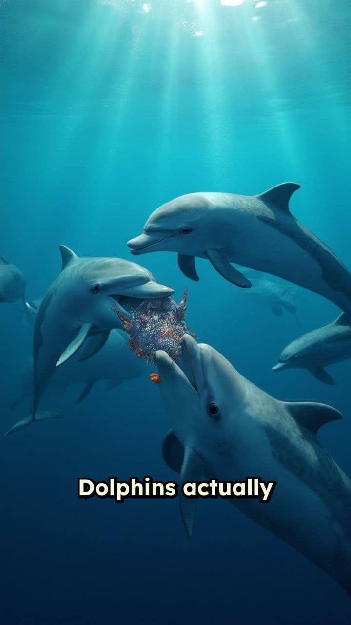 Dolphins' Recreational Use of Pufferfish