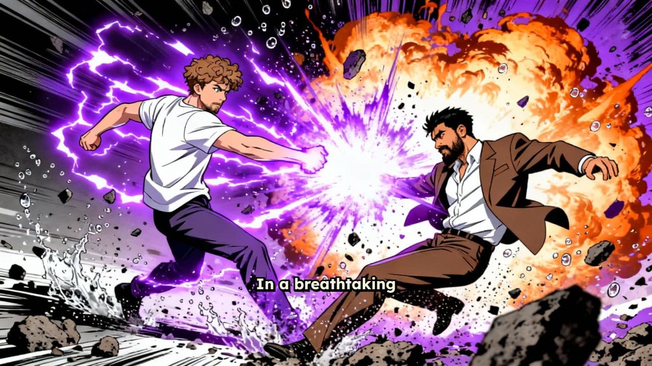 Epic Duel in the Enchanted Forest