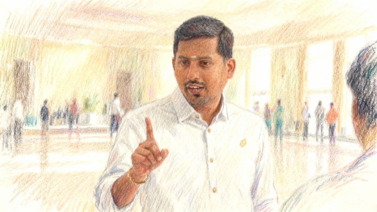 Cinematic Dolly Zoom of Arun