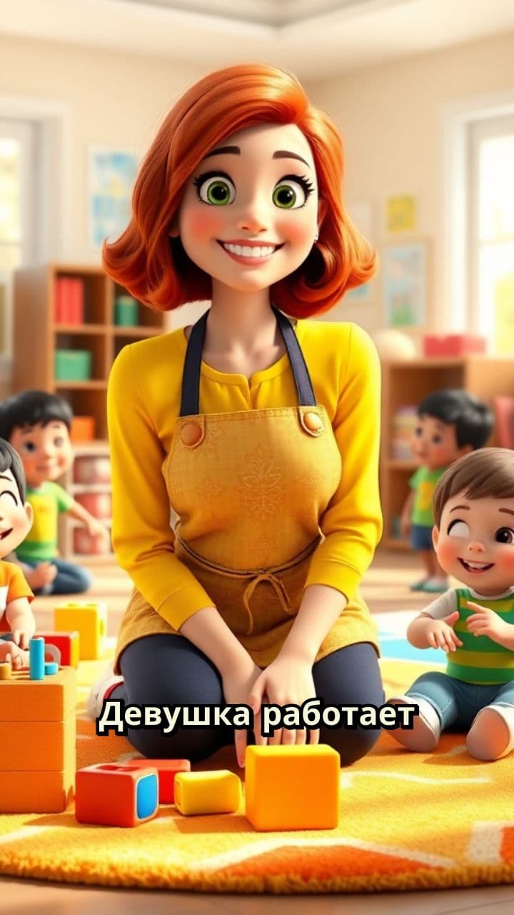 Работа в детском саду