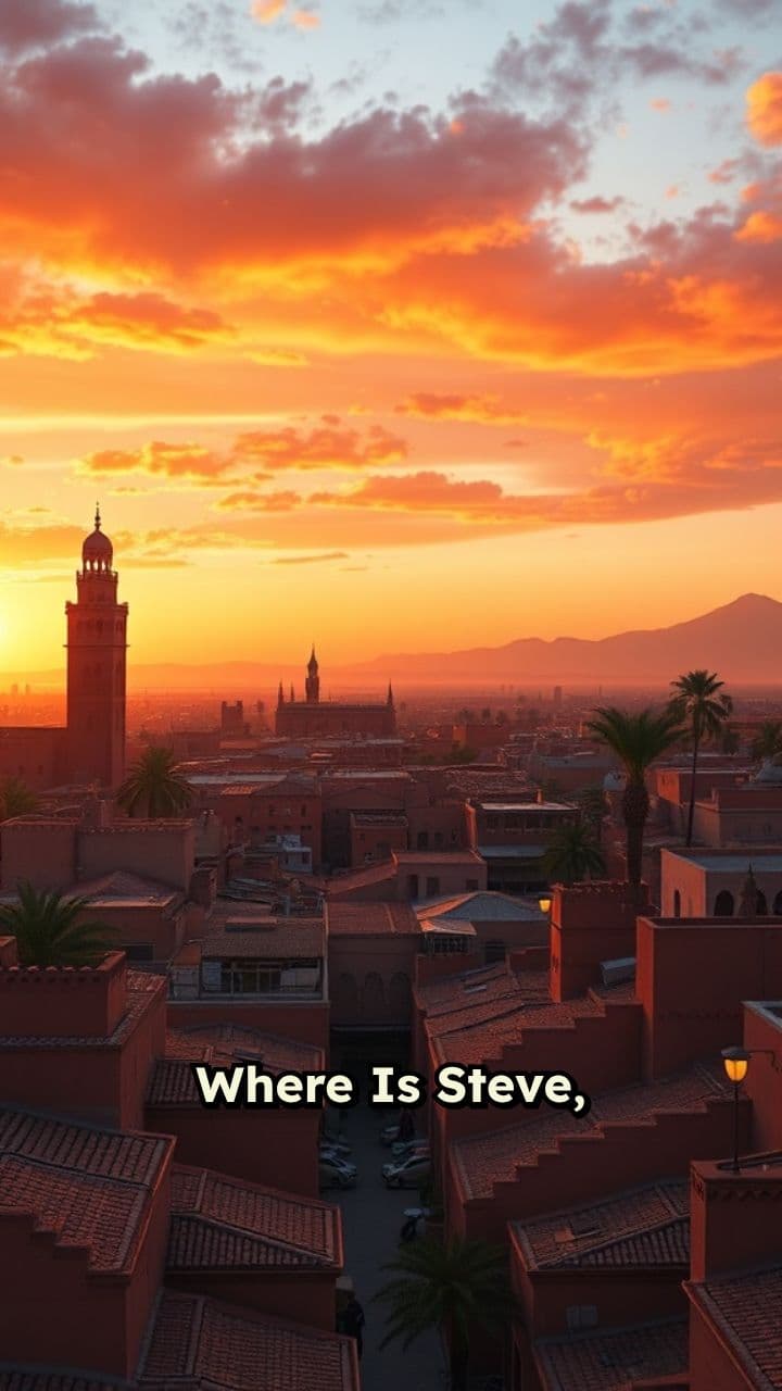 Finding Steve in Marrakesh